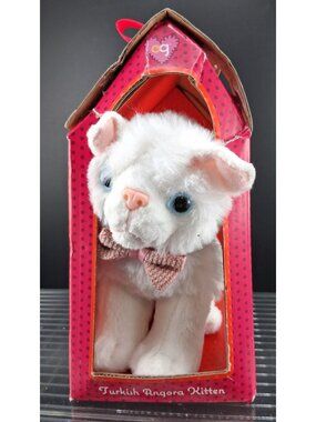 Our Generation Turkish Angora Kitten Plush Toy Posable Legs